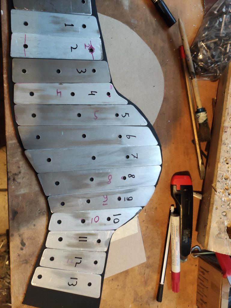 fitting the plates